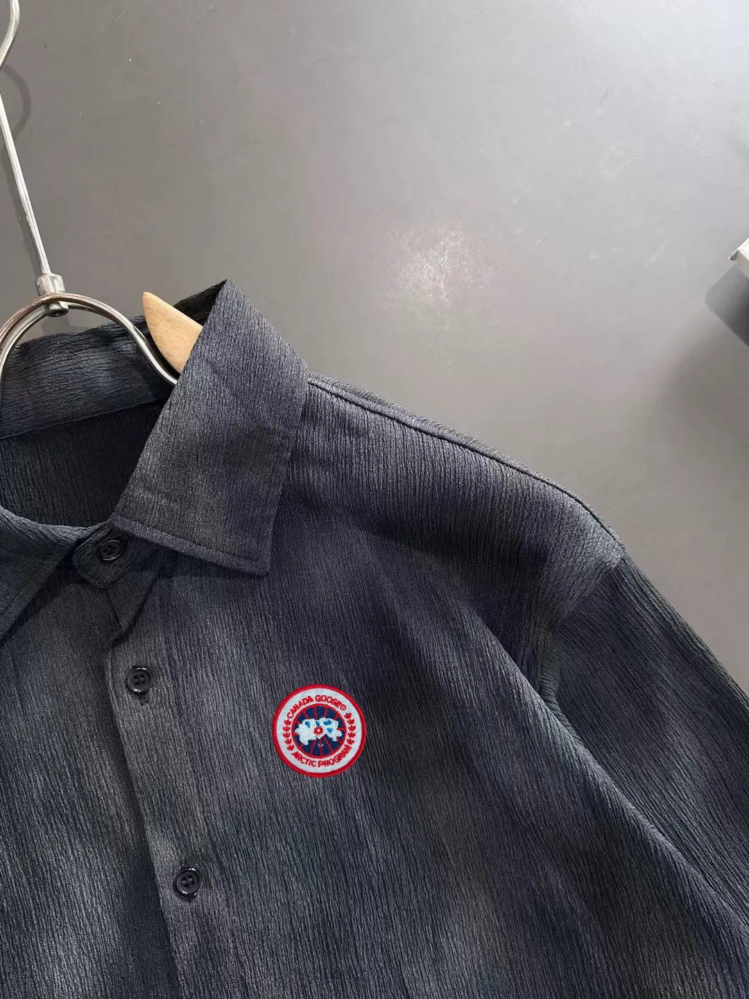 Next day shipping P360 Big Goose 2025 Autumn Men's Thin Breasted Fashion Tie-Dye Long Sleeve Shirt New Loose Versatile Lapel Top Casual Trendy Men's Shirt Size: M-3XL